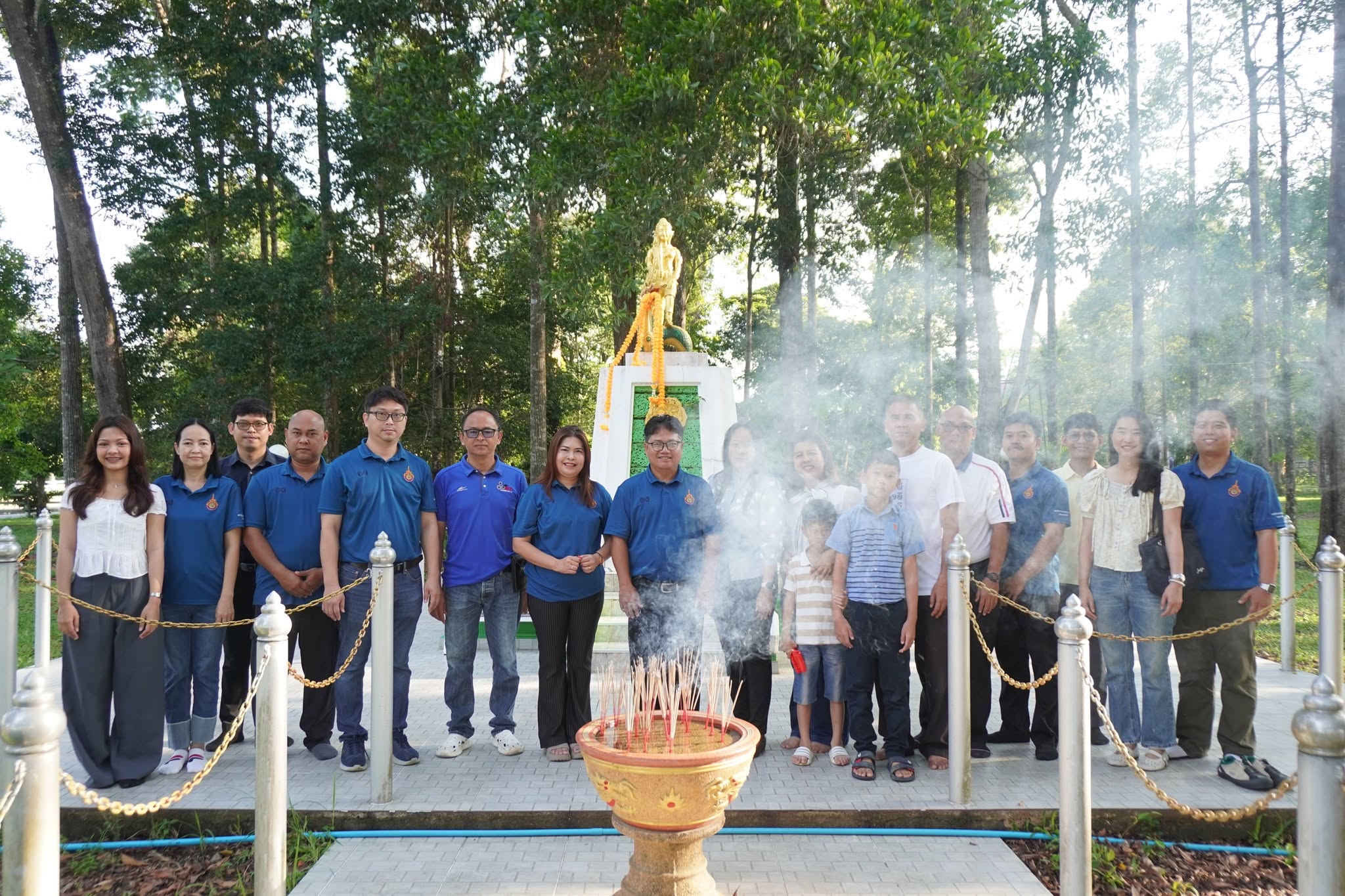 การทำบุญวันครบรอบ 1 ปี คณะวิศวกรรมศาสตร์บูรณาการและเทคโนโลยี